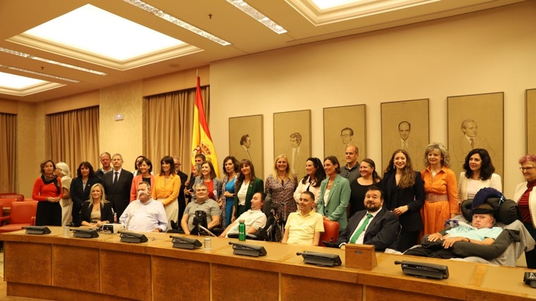 En el Congreso de los Diputados