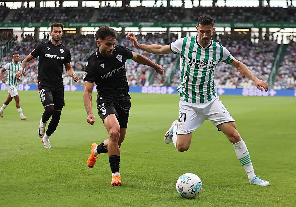 El empate del Córdoba ante el Almería, en imágenes