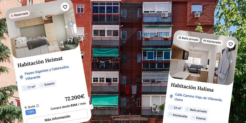 Compra por habitaciones: el último salto en el salvaje oeste inmobiliario de Madrid