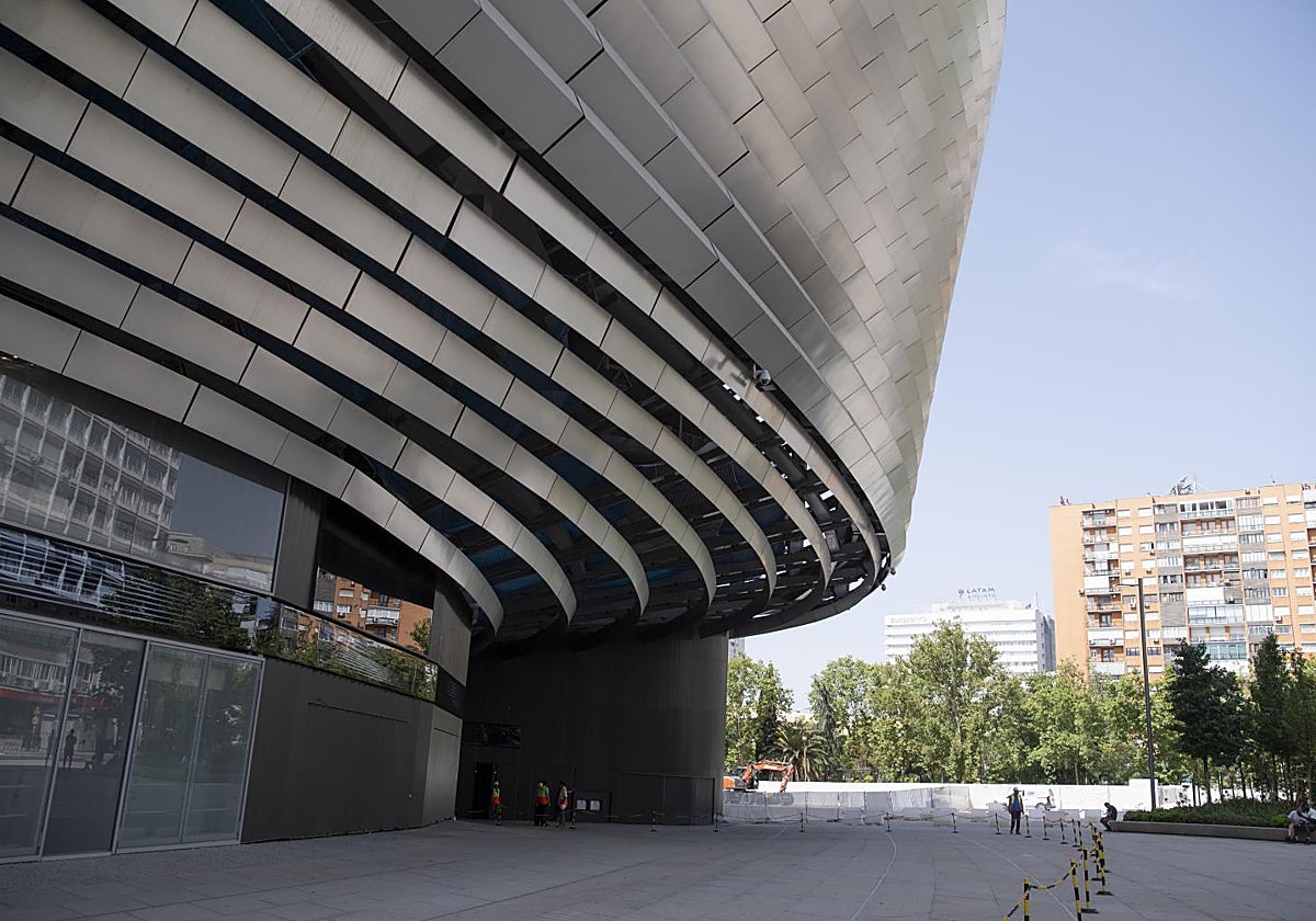 El estadio Santiago Bernabéu
