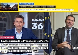 Óscar Puente vuelve a atacar al corresponsal de ABC en Washington, David Alandete, y le acusa de «terminal político» en RTVE