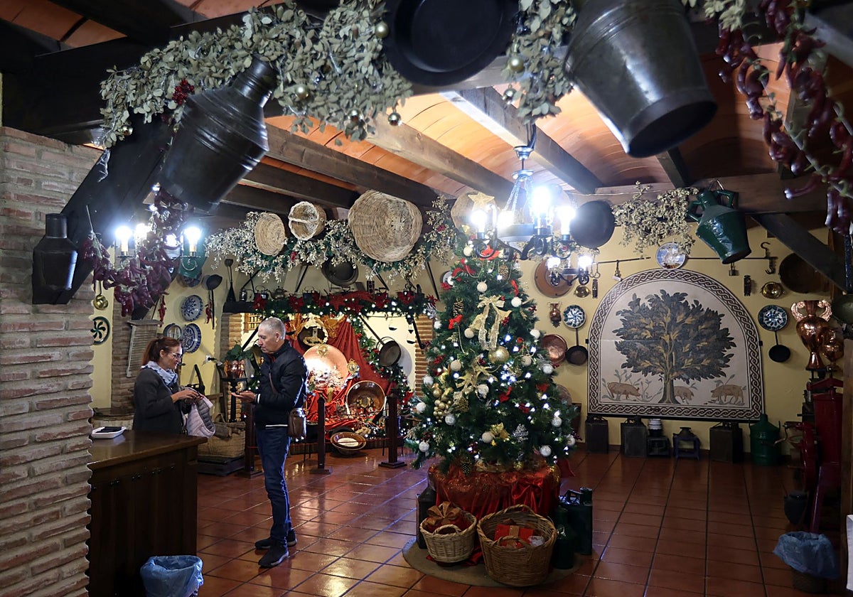 Establecimiento de Navidad en Rute