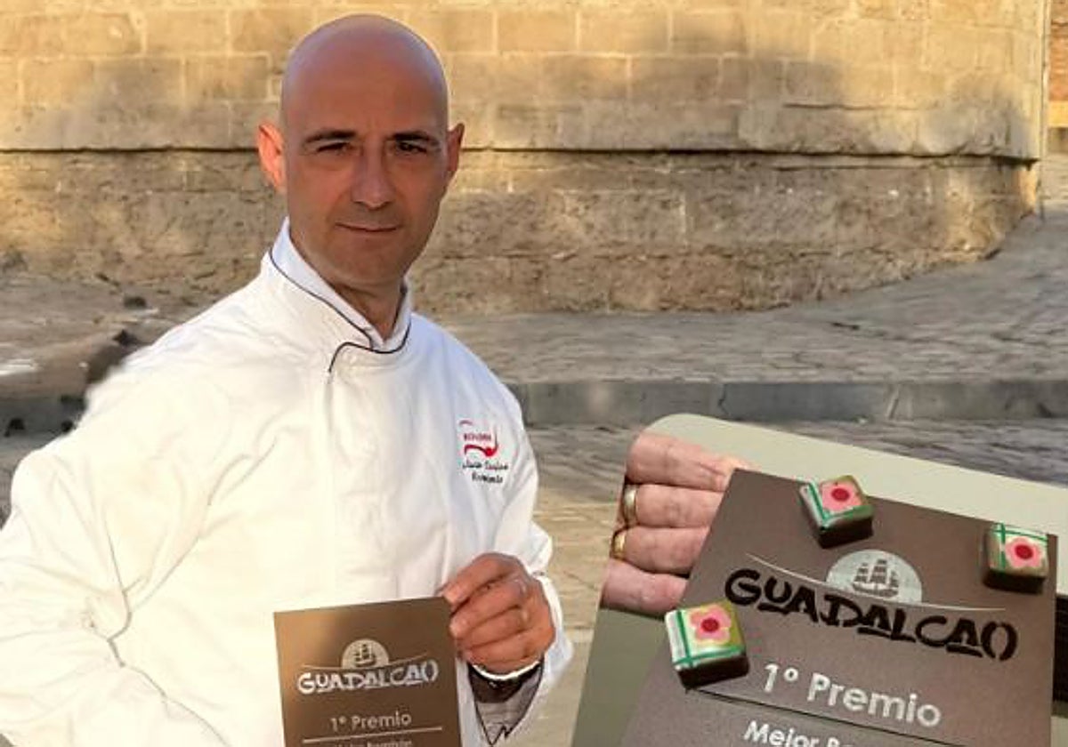 El repostero galardonado Juan Carlos Sarmiento