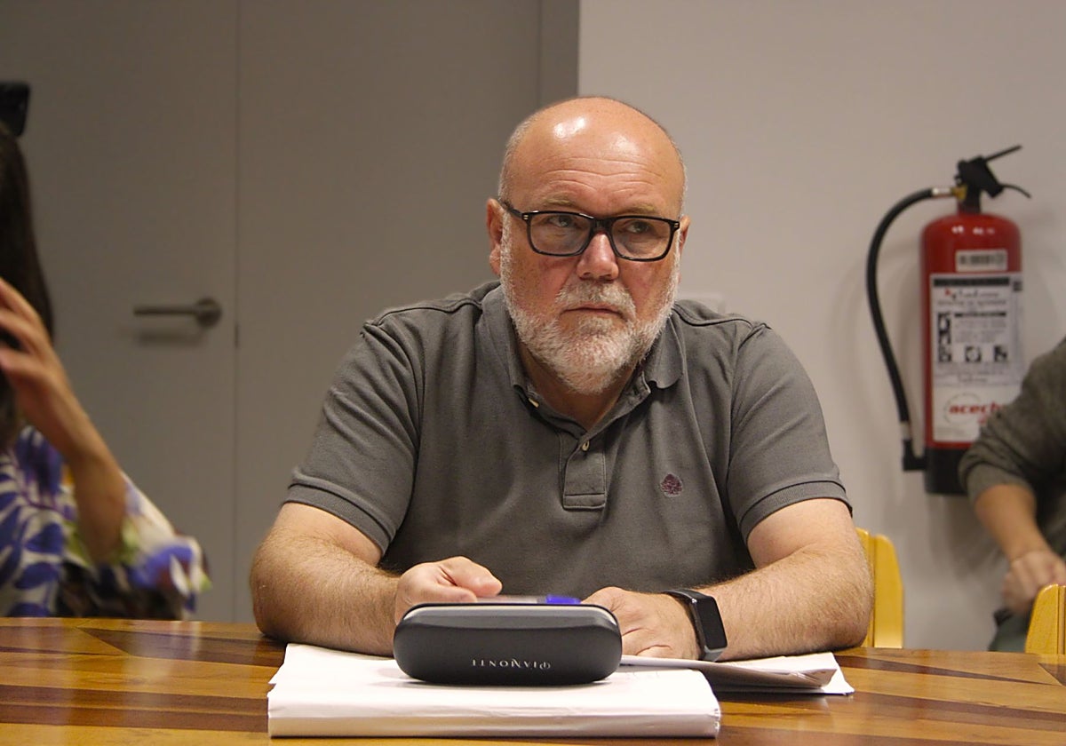 Txema Fernández, concejal de Izquierda Unida en Toledo