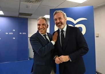 Azcón corta relaciones con Vox por los mensajes racistas de un asesor en redes: «O se va o no volveremos a hablar»