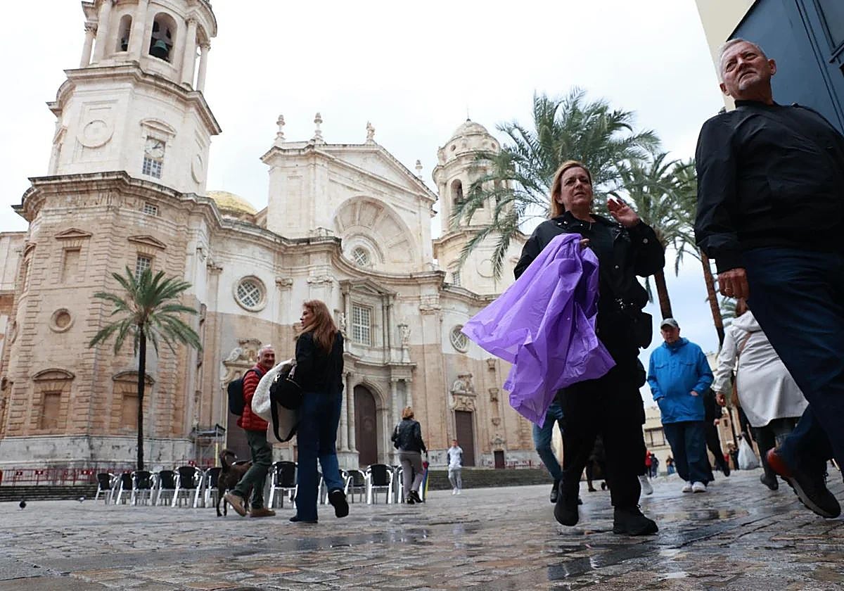 Alta probabilidad de lluvia en Cádiz