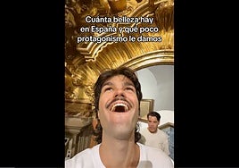 La impactante reacción de Peldanyos al entrar en una iglesia de Granada: «Conocía la Alhambra, pero...»