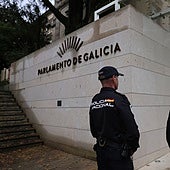 Interior fuerza a que Galicia contrate seguridad privada para la Xunta y el Parlamento, por el déficit de policías