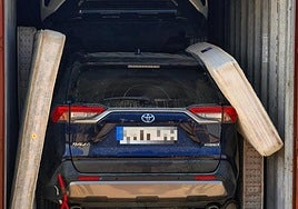 Cae en Almería una red que robaba coches y los mandaba en contenedores hasta África