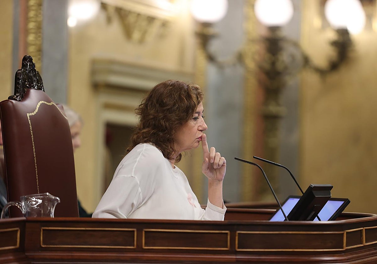 Francina Armengol, presidenta del Congreso de los Diputados