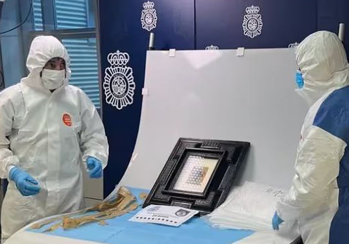 La Policía Nacional localiza el cuadro de Picasso que se creía robado