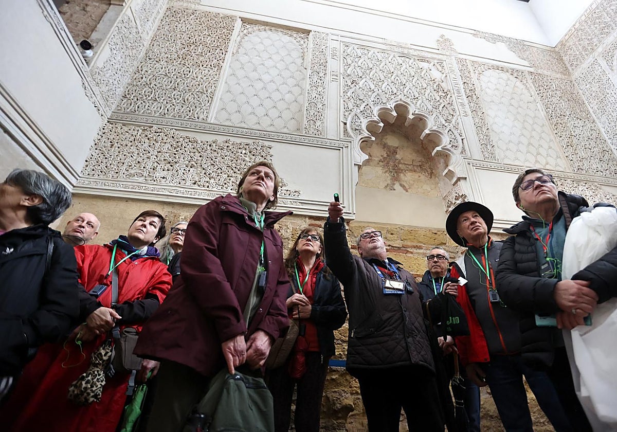 Visitantes en la Sinagoga de Córdoba en una imagen reciente