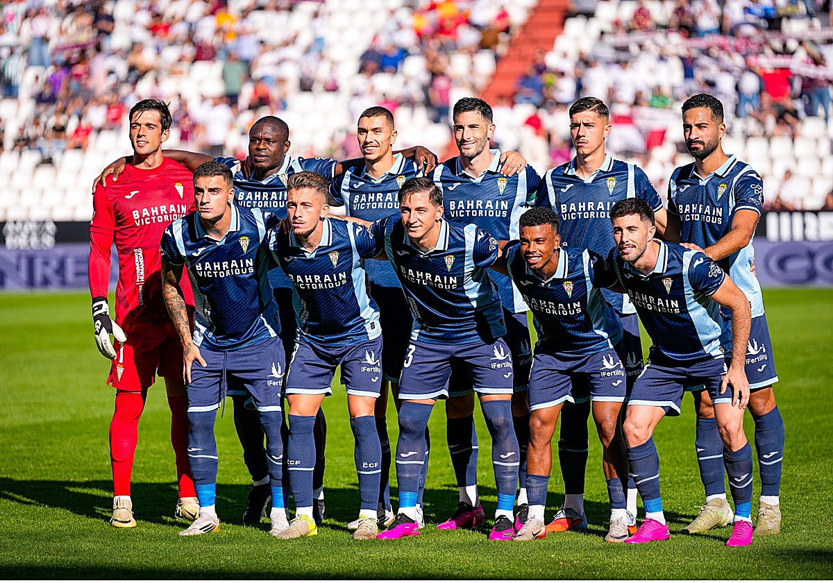 Once inical del Córdoba en la victoria frente al Albacete