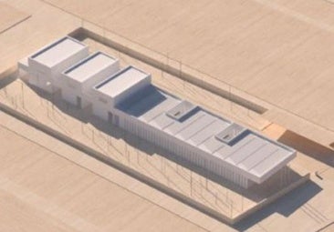 Infografía del futuro cuartel de la Guardia Civil en La Carlota