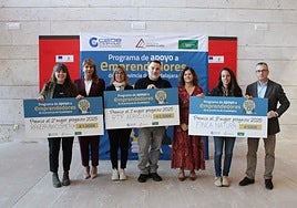 Eurocaja Rural premia la innovación y el talento de los emprendedores de Guadalajara en la VIII edición del Programa de Apoyo a Emprendedores