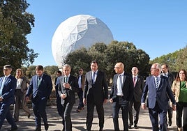 Óscar Puente celebra el medio siglo del Observatorio de Yebes, como referente internacional en astronomía y geodesia