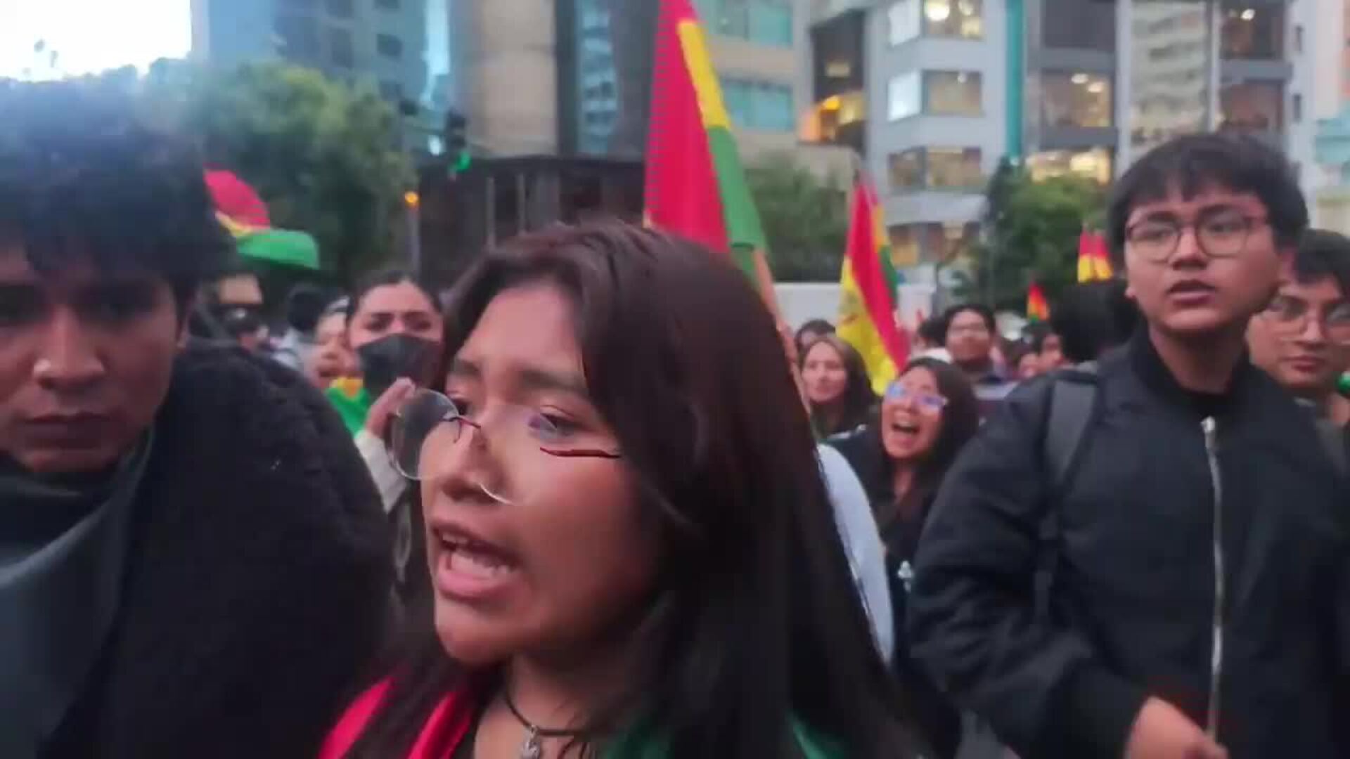 Elecciones Bolivia: jóvenes protestan en La Paz y exigen auditoría