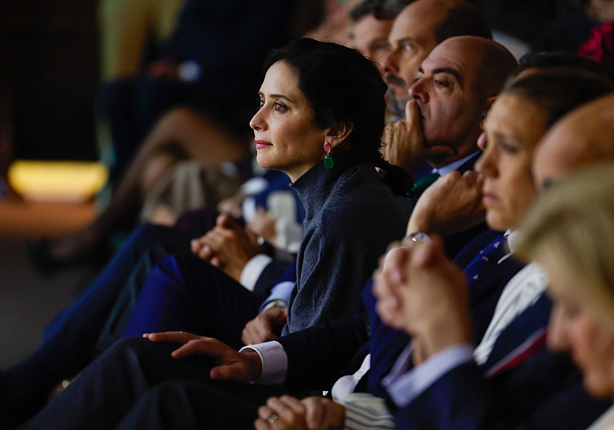 Díaz Ayuso, junto al presidente de los Autónomos, Lorenzo Amor, en la entrega de los XXIV premios autónomo del año