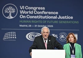 Aviso de Conde-Pumpido al Supremo: «La última palabra la tiene el Tribunal Constitucional»