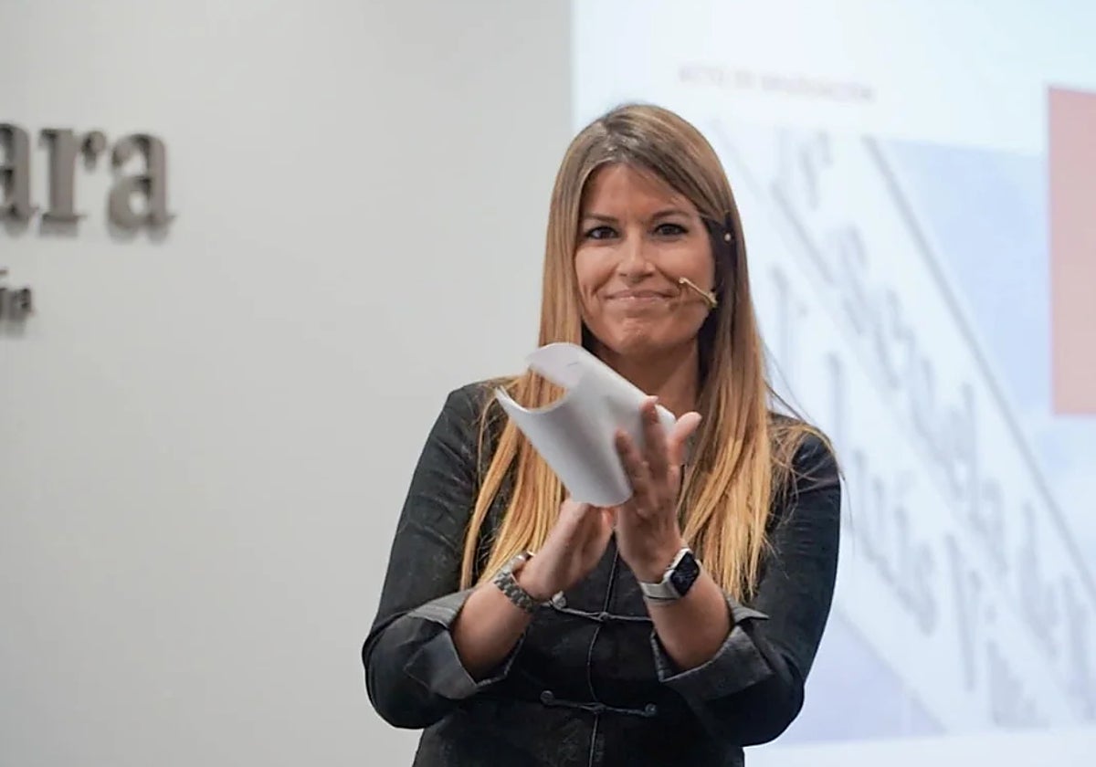 Imagen de archivo de Maribel Vilaplana, la periodista que comió con Mazón el día de la dana