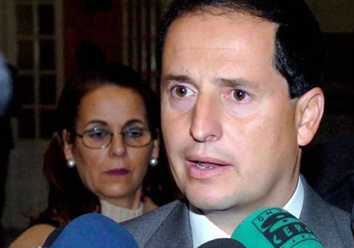 El concejal del Partido Andalucista en el Ayuntamiento de Marbella (Málaga) Carlos Fernández, en 2005