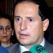 El concejal del Partido Andalucista en el Ayuntamiento de Marbella (Málaga) Carlos Fernández, en 2005