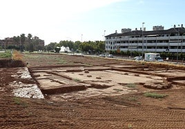 La Junta de Andalucía protege los restos hallados en la Ronda Norte de Córdoba para evitar daños tras las últimas lluvias