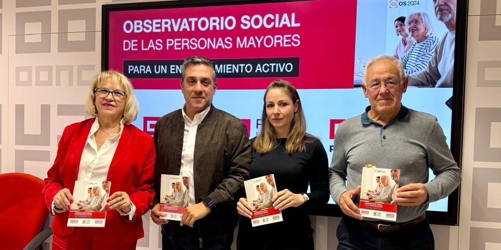 CCOO presenta el Observatorio Social de las Personas Mayores 2024: Castilla-La Mancha, a la cola en el importe de las pensiones