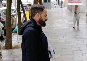 Entrada de Mariano Moreno, exgerente del PSOE, en el Supremo, este jueves