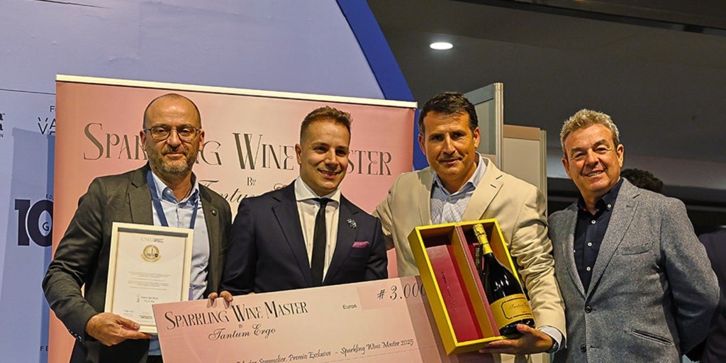 Alejandro Aparicio Villoria, Master Sommelier 2025 del Sparkling Wine Master by Tantum Ergo
