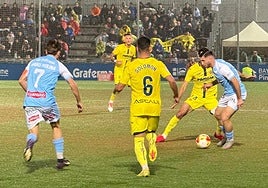 El 'submarino amarillo' torpedea las ganas del Ciudad de Lucena (0-6) en la Copa del Rey