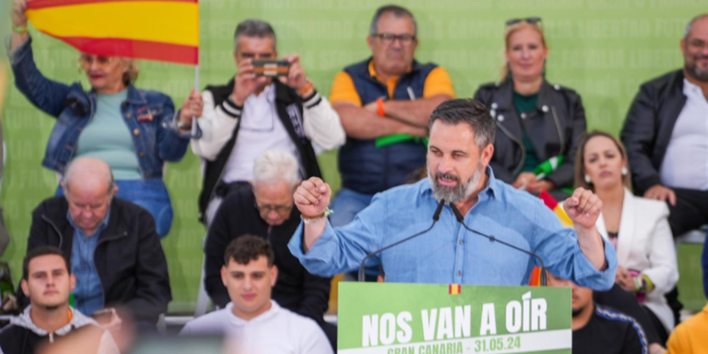 La Policía Local de La Laguna abre diligencias por exaltación del franquismo en la visita de Abascal en Tenerife