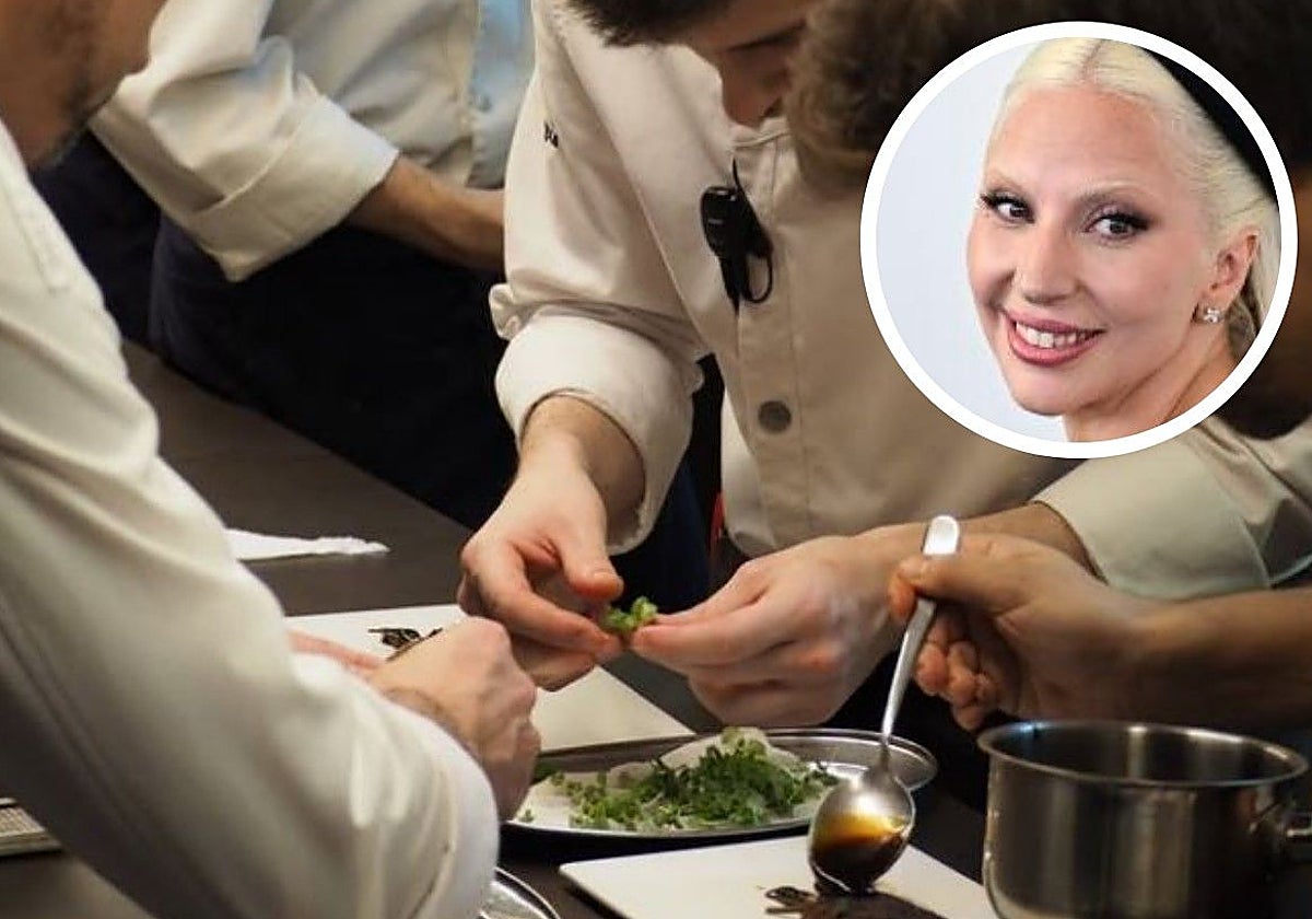 Detalle de las cocinas de este prestigioso local