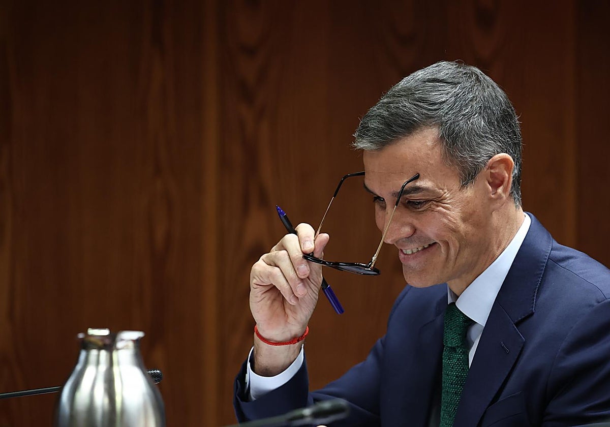 El presidente del Gobierno, Pedro Sánchez