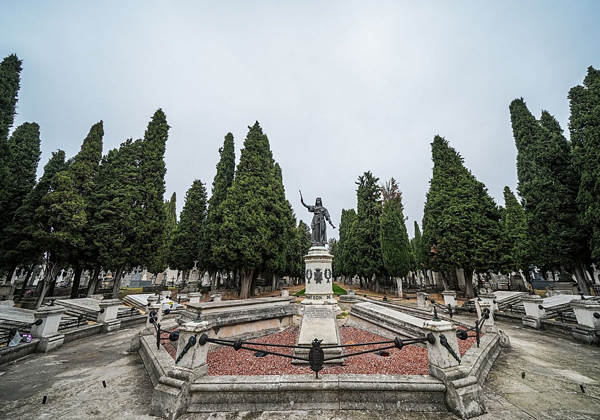 Panteón de los Vallisoletanos Ilustres en el Cementerio de El Carmen, en Valladolid