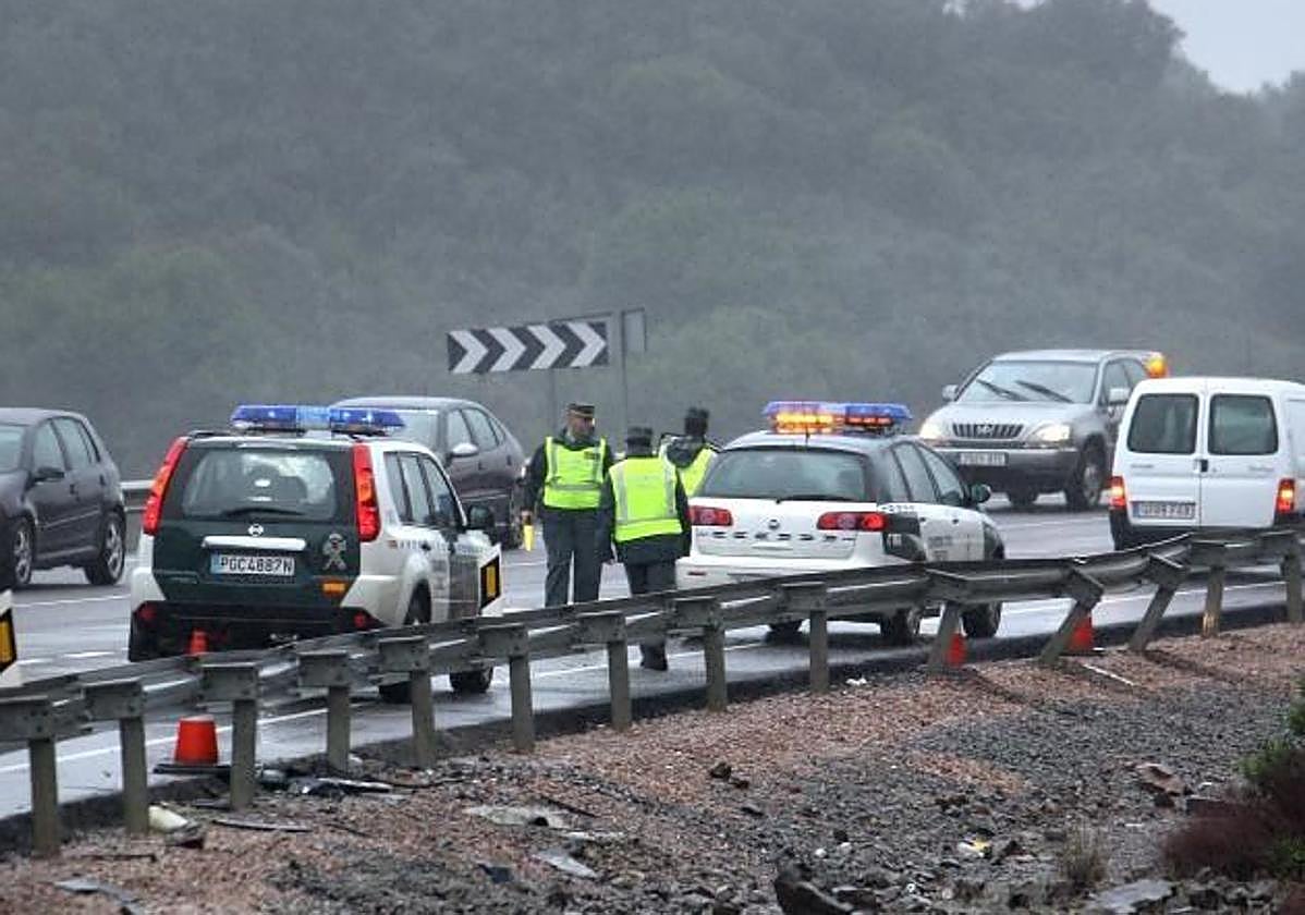 Imagen de archivo de un accidente en la N-432
