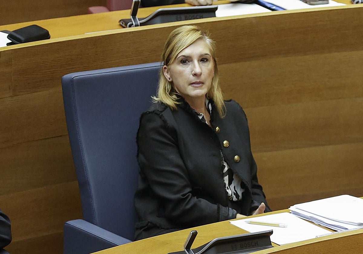 Imagen de archivo de la exconsejera de Justicia e Interior de la Generalitat Valenciana Salomé Pradas