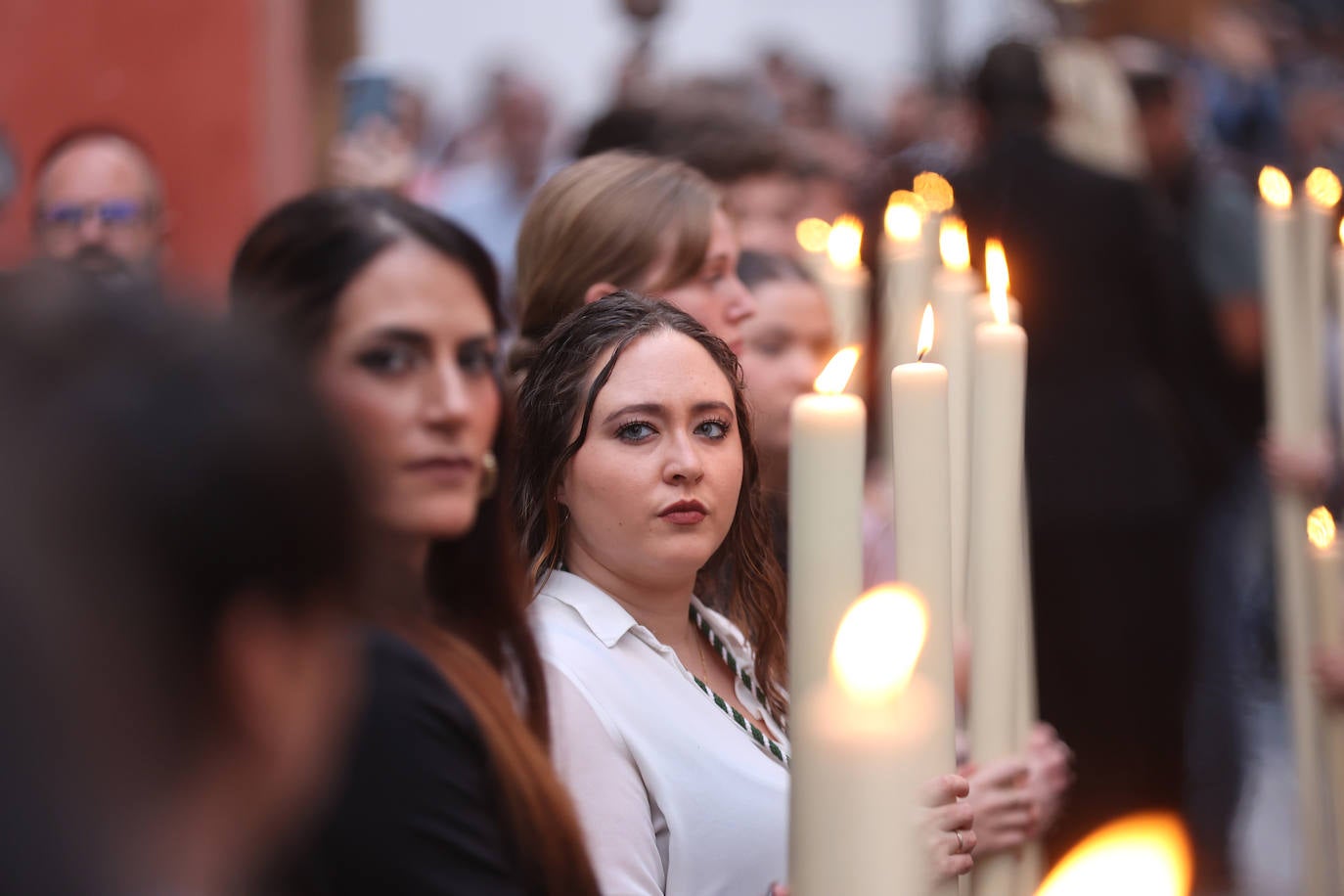 La procesión de la Virgen del Amparo en Córdoba, en imágenes