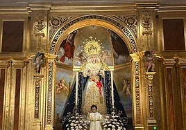 El retablo de la Estrella de Córdoba ya luce en todo su esplendor