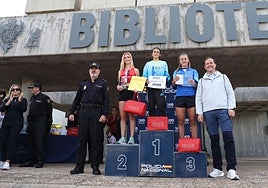 Los hermanos Silvia y David Rey dominan la II Carrera Ruta 091 de la Policía Nacional en Toledo
