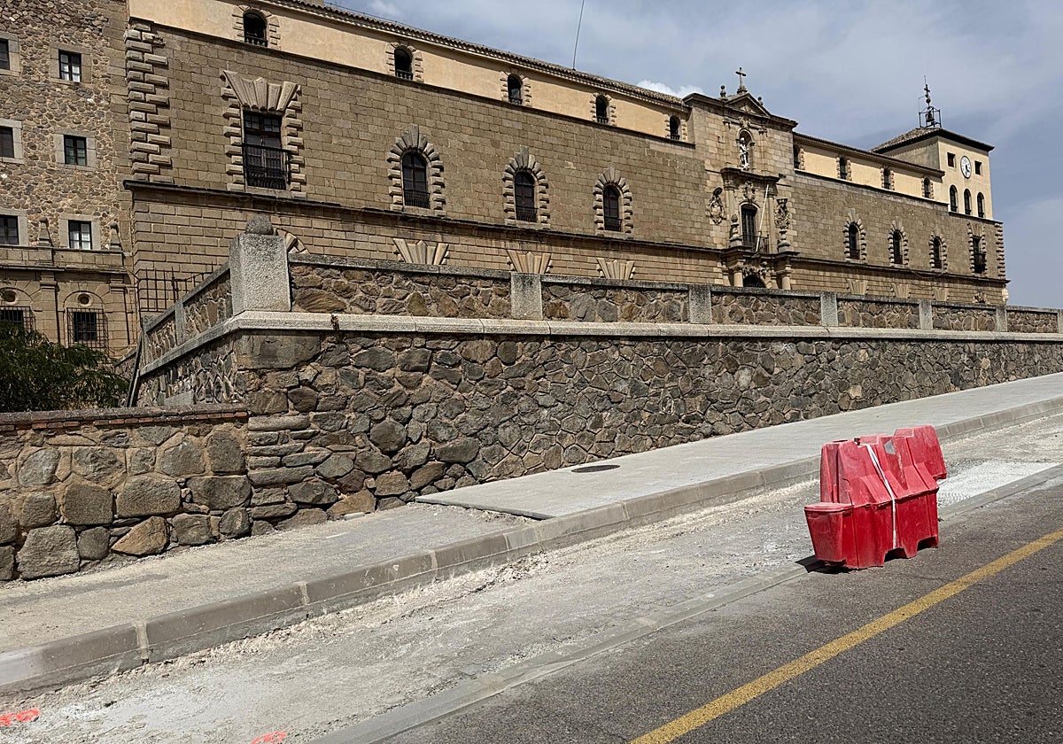 Obras de La Vega en el entorno del Hospital de Tavera