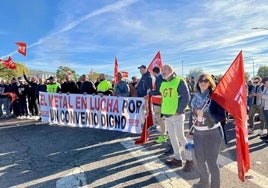 Los sindicatos valoran como «un éxito» el primer día de huelga indefinida del sector del Metal en Ciudad Real con un 95% de seguimiento