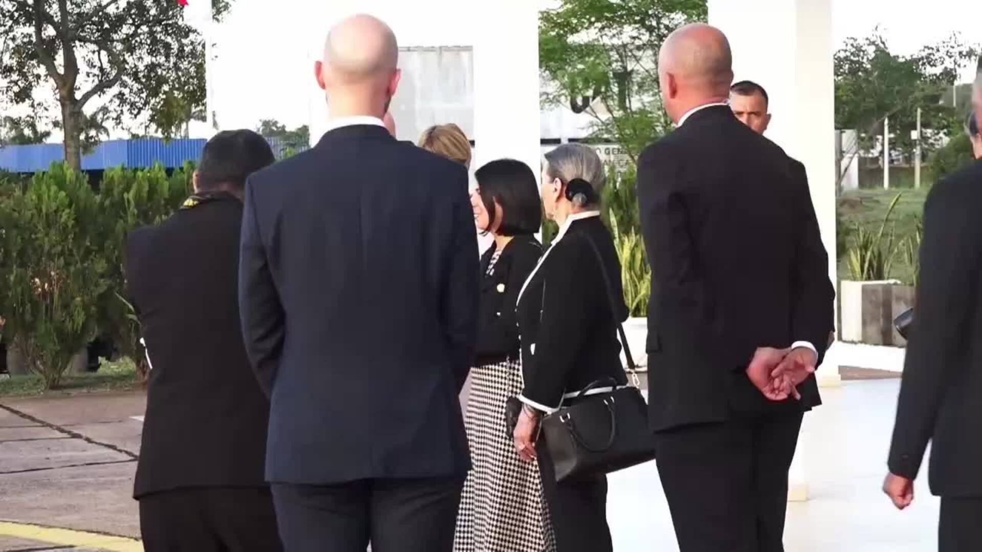 El príncipe Alberto II de Mónaco llega a Paraguay para una visita de tres días