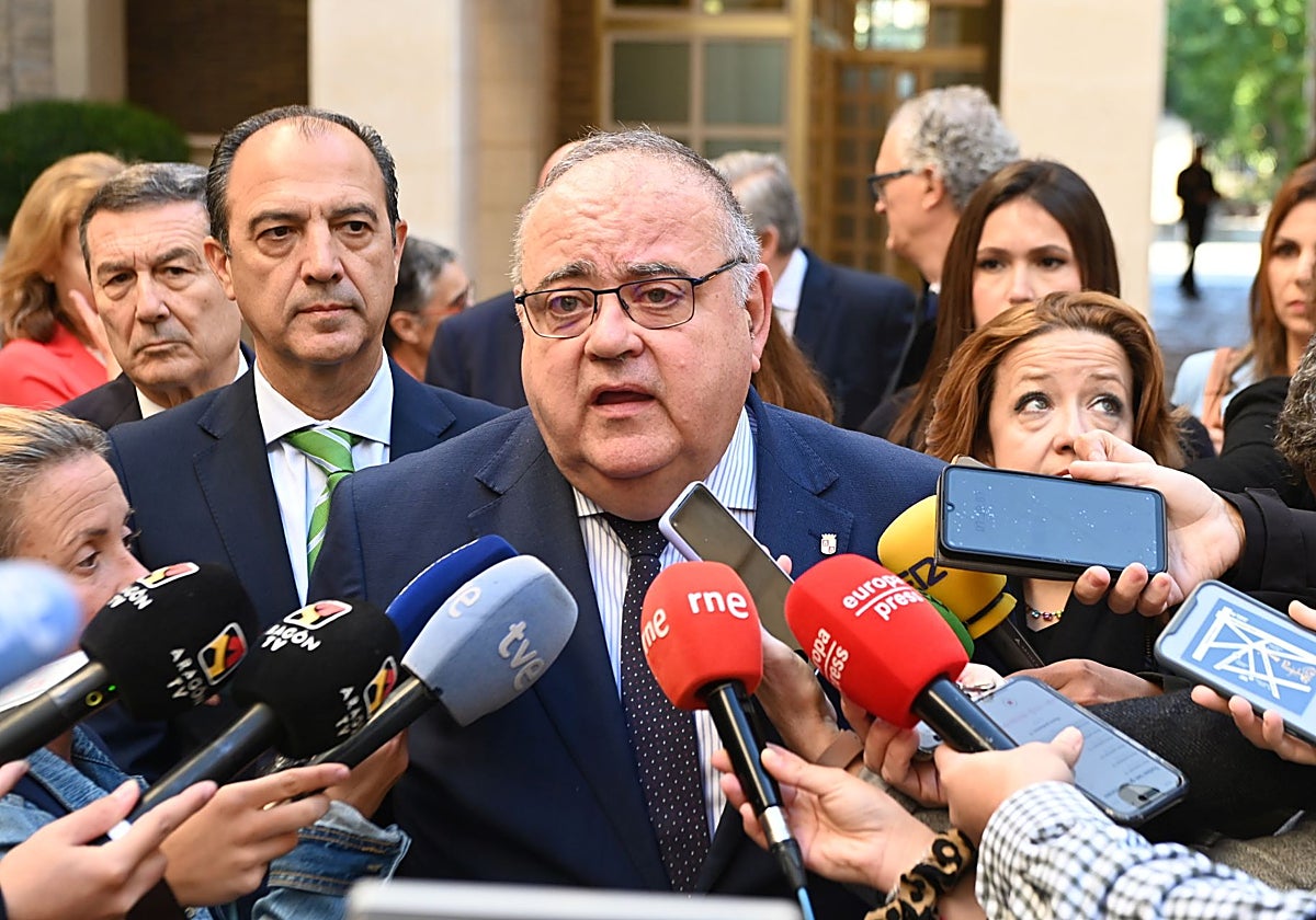 El consejero de Sanidad de Castilla y León, Alejandro Vázquez Ramos, en una imagen de archivo reciente