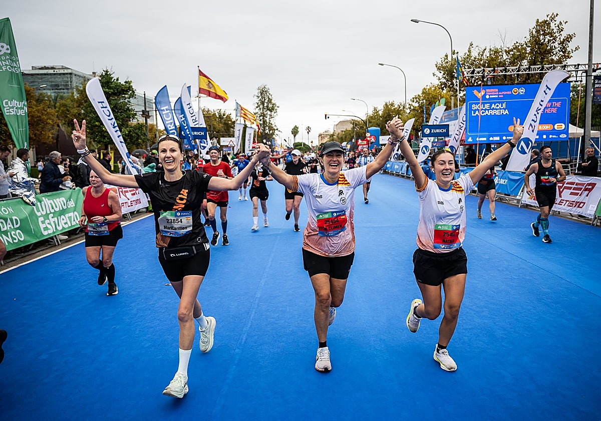Imagen de la última edición del Medio Maratón de Valencia