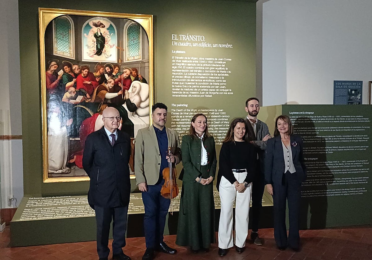 Presentación de la obra 'El Tránsito de la Virgen' en el Museo Sefardí de Toledo