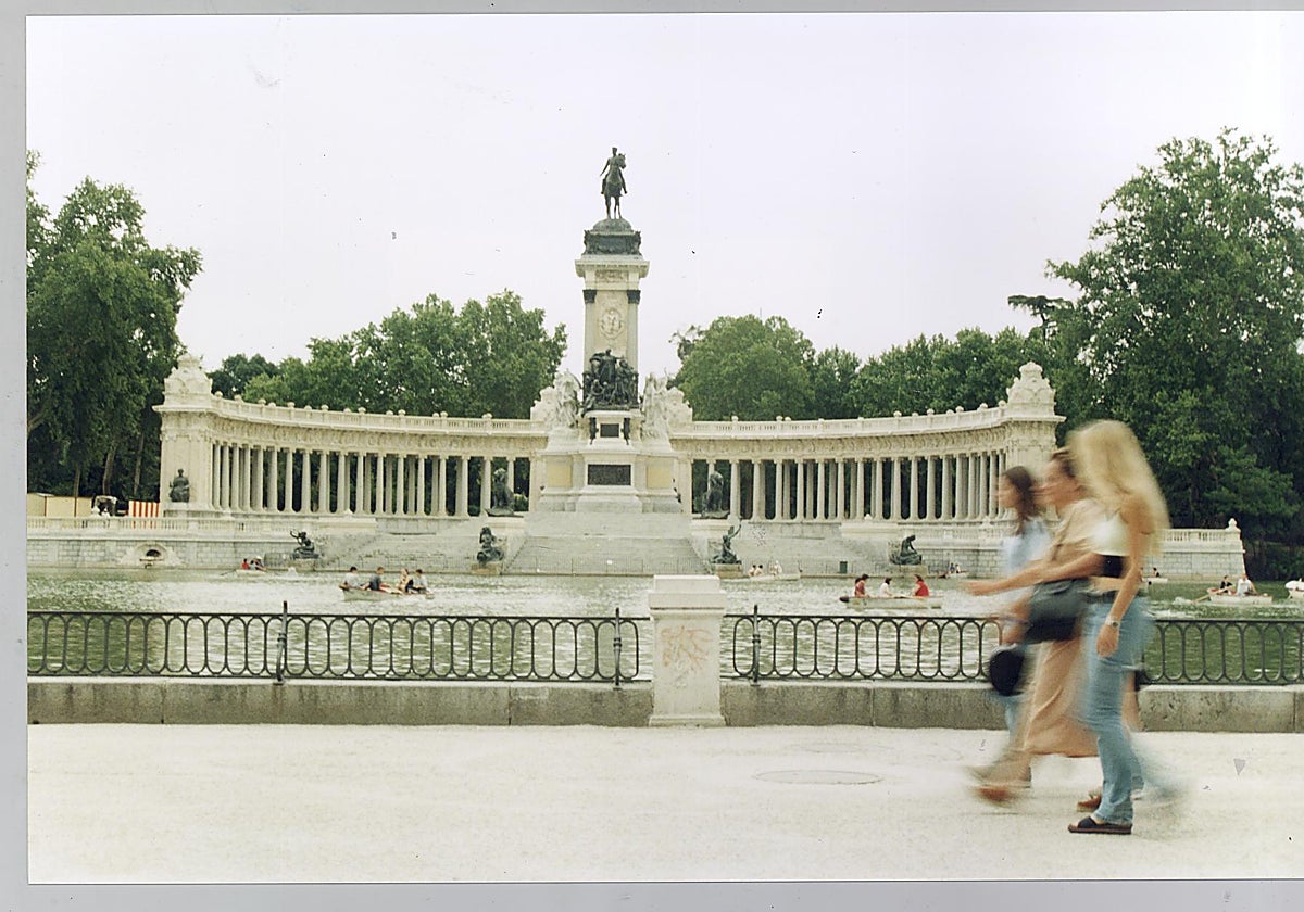 Estanque del parque deRetiro