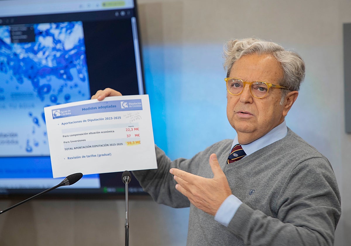 El presidente de la Diputación de Córdoba, Salvador Fuentes
