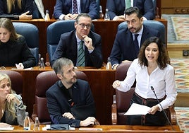 La ley de Hacienda de Ayuso supera el primer trámite en la Asamblea tras tumbarse las enmiendas de la izquierda y de Vox