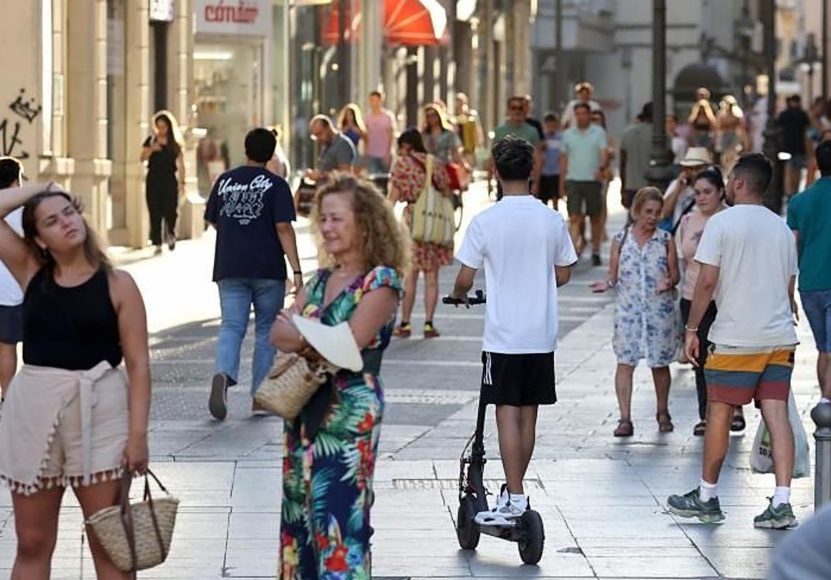 Los detenidos utilizaban un patinete eléctrico para cometer los robos